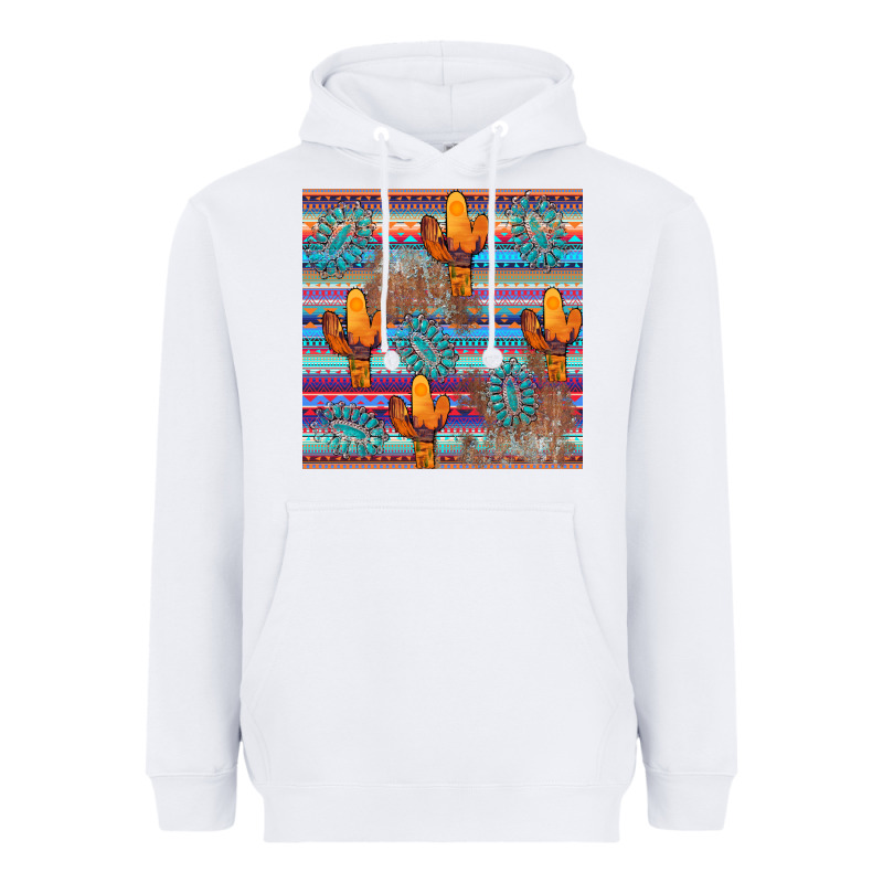 Cactus Gemstone Seamless Heavyweight Hoodie by AdoDesignShop | Teevron