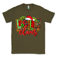 Army Green christmas lele claus Classic Tee - FaDigitalArtStudio