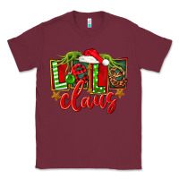 Burgundy christmas lele claus Classic Tee - FaDigitalArtStudio