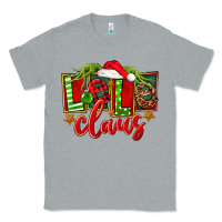 Heather Grey christmas lele claus Classic Tee - FaDigitalArtStudio