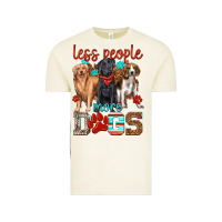 Vintage Arctic less people more dogs Vintage Tee - texasbilliewilder
