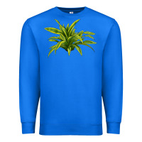True Royal Lemon Lime Dracaena Leaf Premium Sweatshirt - LillyAllenDesigns