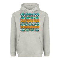 Moon Dust aztec cowhide seamless Heavyweight Hoodie - AdoDesignShop