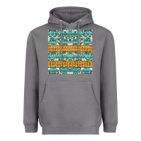 Storm aztec cowhide seamless Heavyweight Hoodie - AdoDesignShop