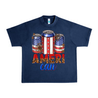 Navy Ameri can Urban Heavy Tee - texasbilliewilder