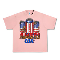 Salmon Ameri can Urban Heavy Tee - texasbilliewilder
