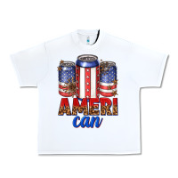 White Ameri can Urban Heavy Tee - texasbilliewilder