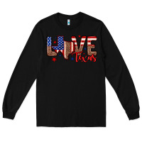 Black Love Texas Long Sleeve Tee - Neo Western