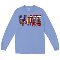 Colony Blue Love Texas Long Sleeve Tee - Neo Western