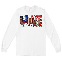 White Love Texas Long Sleeve Tee - Neo Western