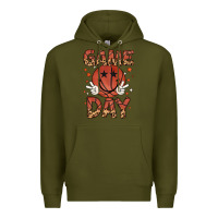 Army Green game day Premium Hoodie - MaliasSmallBusiness