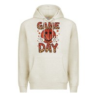 Oatmeal Heather game day Premium Hoodie - MaliasSmallBusiness
