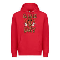 Red game day Premium Hoodie - MaliasSmallBusiness