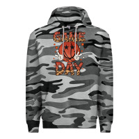 Slate Camo game day Premium Hoodie - MaliasSmallBusiness