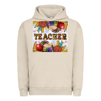 Pigment French Oak Western Teacher Tumbler Urban Hoodie - LillyAllenDesigns