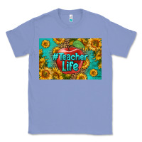 Colony Blue teacher life skinny metal can holder Classic Tee - HRA Design Shop