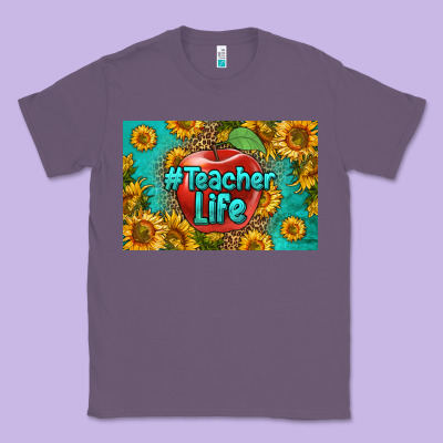 Teacher Life Skinny Metal Can Holder Classic Tee Designed By Hra Design Shop