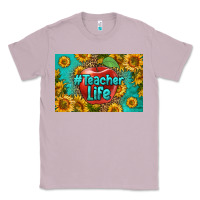 Lilac teacher life skinny metal can holder Classic Tee - HRA Design Shop