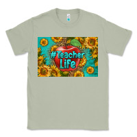 Matcha teacher life skinny metal can holder Classic Tee - HRA Design Shop