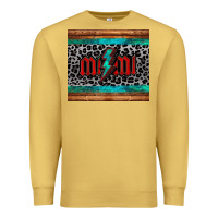 Antique Gold leopard lightning bolt mimi mother's day Premium Sweatshirt - Jasminsmagicworld