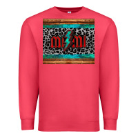 Cardinal leopard lightning bolt mimi mother's day Premium Sweatshirt - Jasminsmagicworld