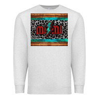 Oatmeal Heather leopard lightning bolt mimi mother's day Premium Sweatshirt - Jasminsmagicworld