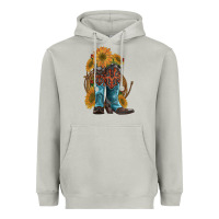 Moon Dust western boots with sunflowers Heavyweight Hoodie - Artiststas