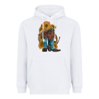White western boots with sunflowers Heavyweight Hoodie - Artiststas