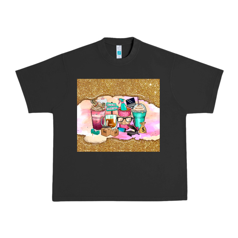 Small Business Coffee Cups Urban Heavy Tee by Zillion Design Studio | Teevron