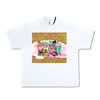 White small business coffee cups Urban Heavy Tee - Zillion Design Studio