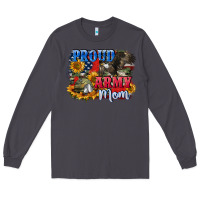 Smoke Proud army mom 4th of july Long Sleeve Tee - CowGirlArtShop