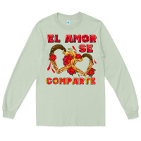 Matcha el amor se comparte with churros Long Sleeve Tee - AdoDesignShop