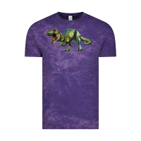 Cloud Purple t rex dinosaur Vintage Tee - RanaPortraitStore