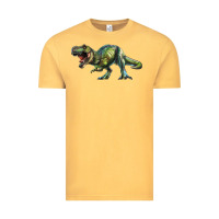 Vintage Mustard t rex dinosaur Vintage Tee - RanaPortraitStore