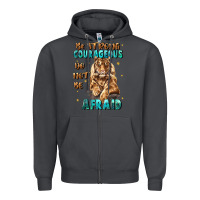 Smoke be strong and courageous Zipper Hoodie - JahusDesignShop