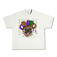 Pistachio mardi gras hat pug Urban Heavy Tee - RanaPortraitStore