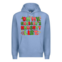 Colony Blue on my husband's naughty list Premium Hoodie - MaliasSmallBusiness