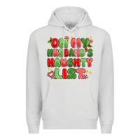 Dove Grey on my husband's naughty list Premium Hoodie - MaliasSmallBusiness