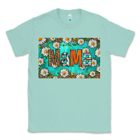 Seafoam western daisy mama skinny metal can holder Classic Tee - HRA Design Shop