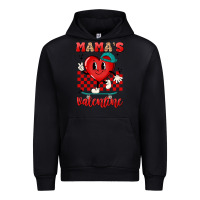 Black skater heart valentines day art Urban Hoodie - LillyAllenDesigns