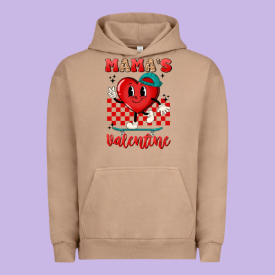 Skater Heart Valentines Day Art Urban Hoodie Designed By Lillyallendesigns