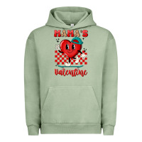 Pigment Oil Green skater heart valentines day art Urban Hoodie - LillyAllenDesigns