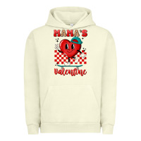 Pigment Pistachio skater heart valentines day art Urban Hoodie - LillyAllenDesigns