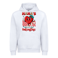 White skater heart valentines day art Urban Hoodie - LillyAllenDesigns