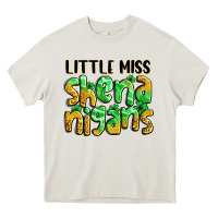 Cream little miss shenanigans St. Patrick's Heavy Core Tee - LillyAllenDesigns