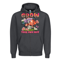 Smoke grow your own way Zipper Hoodie - JahusDesignShop