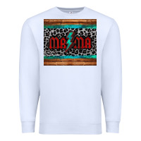 White leopard lightning bolt mama mother's day tumbler Premium Sweatshirt - Jasminsmagicworld