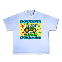 Grape Ice just a boy who loves tractors Urban Heavy Tee - Zillion Design Studio