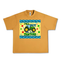 Peanut Butter just a boy who loves tractors Urban Heavy Tee - Zillion Design Studio