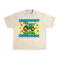 Sandshell just a boy who loves tractors Urban Heavy Tee - Zillion Design Studio